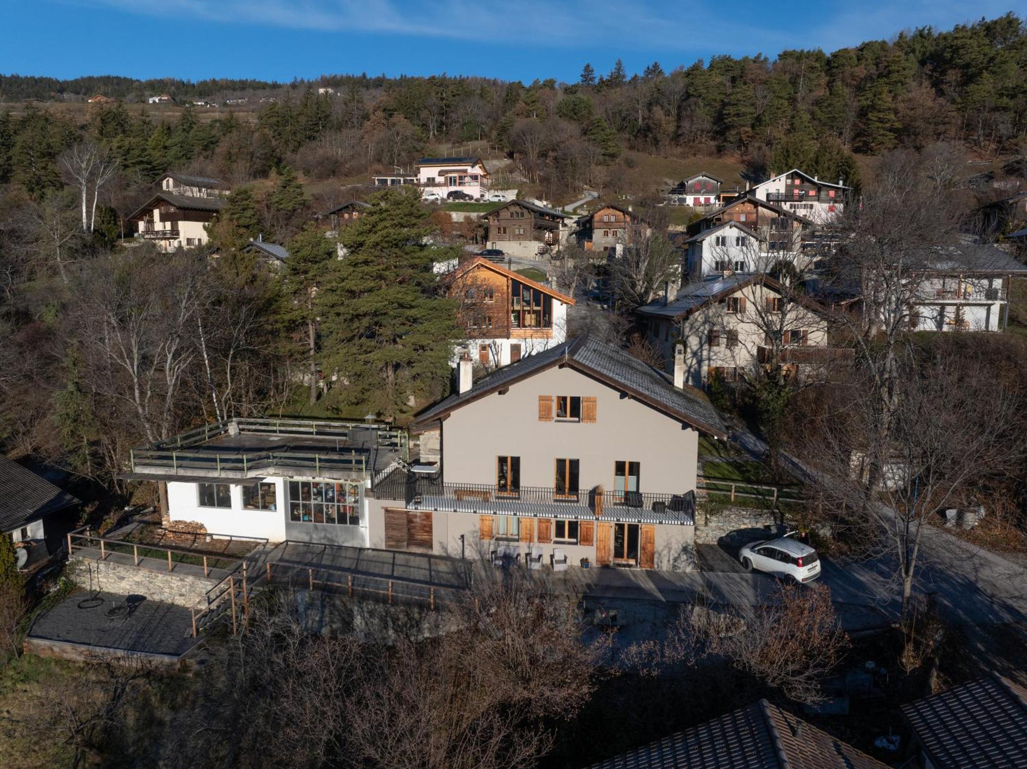 B&B La Forge De Diogne Crans-Montana Eksteriør bilde