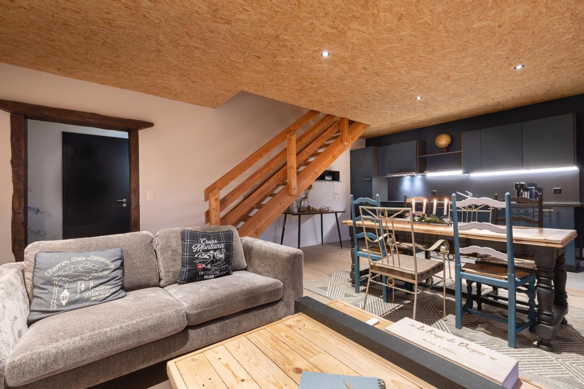B&B La Forge De Diogne Crans-Montana Eksteriør bilde